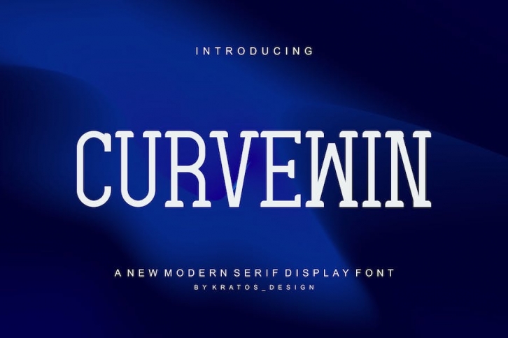 Curvewin - Font Font Download