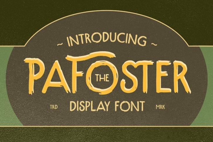 Pafoster Font Font Download