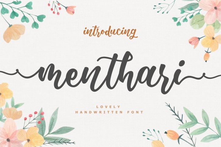 Menthari Font Font Download