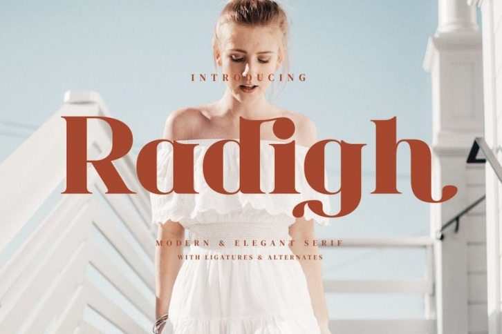 Radigh - Stylish Ligature Font Font Download