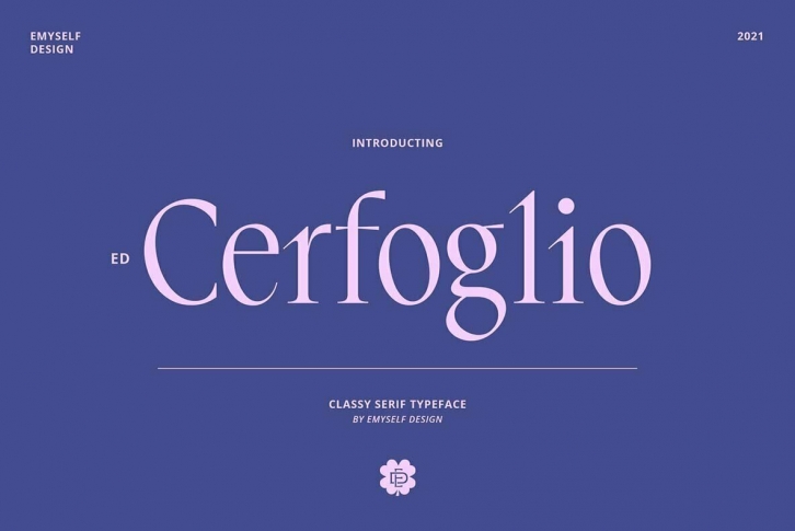 ED Cerfoglio Font Font Download