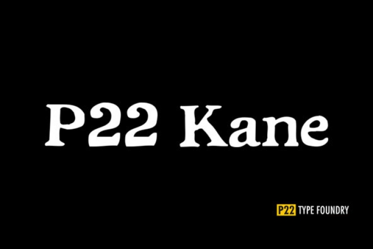 P22 Kane Font Font Download