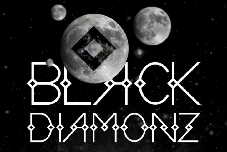 Black Diamonz Font Font Download