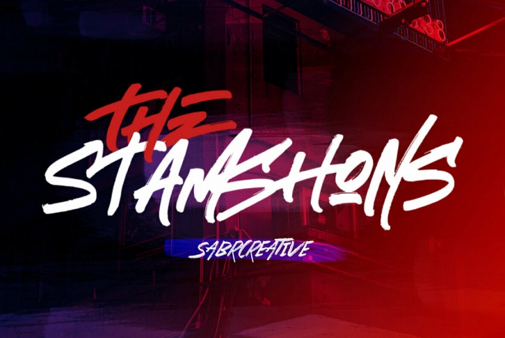 The Stamshons Font Font Download