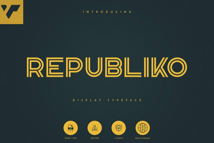 Republiko Font Font Download