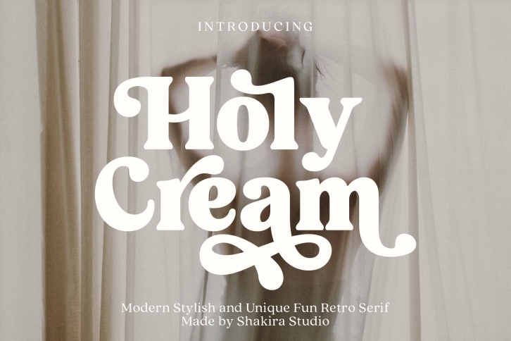 Holy Cream Font Font Download