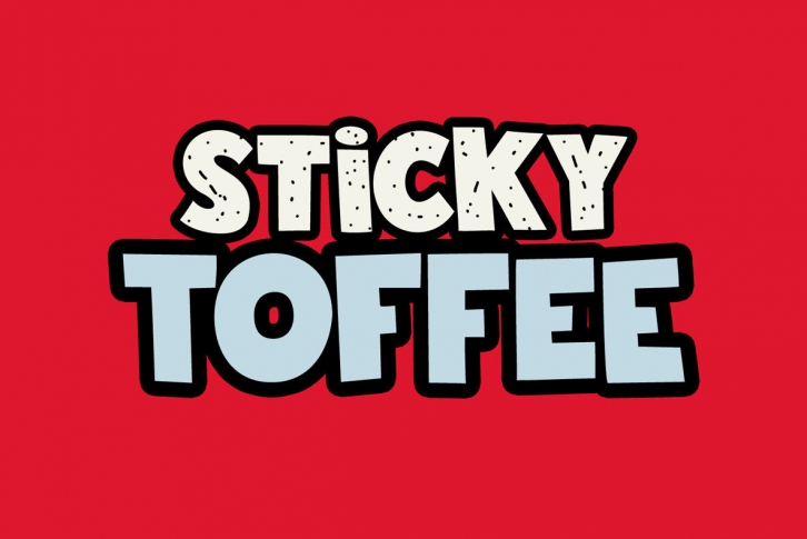 Sticky Toffee Font Font Download