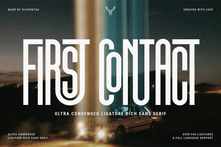 First Contact Font Font Download