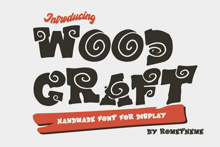 Wood Craft Font Font Download