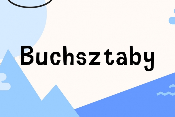 Buchsztaby Font Font Download