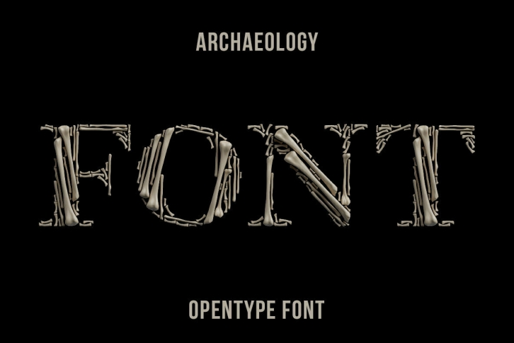 Archaeology Font Font Download