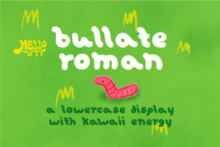 Bullate Roman Font Font Download