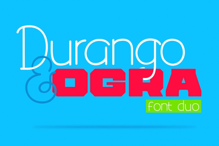 Durango  Ogra Duo Font Download