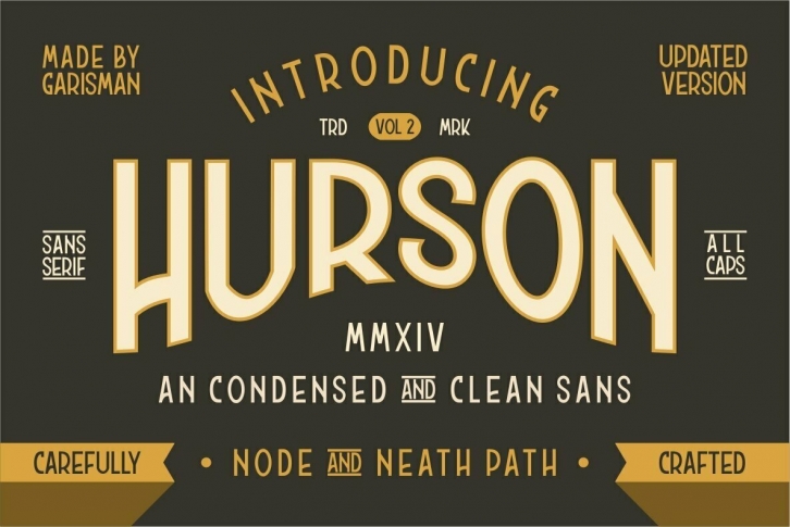 Hurson Clean Font Font Download