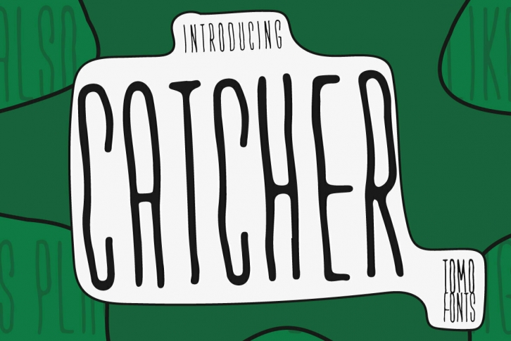 TOMO Catcher Font Font Download