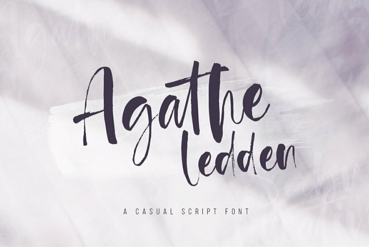 Agathe Ledden Font Font Download