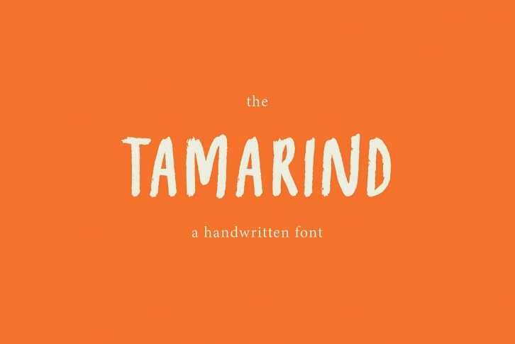 Tamarind Font Font Download