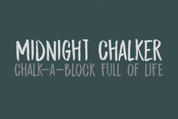 Midnight Chalker Font Font Download