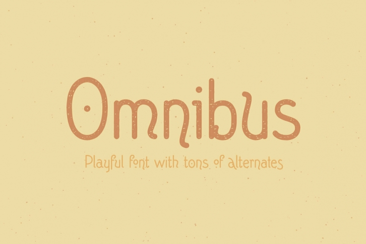 Omnibus Font Font Download