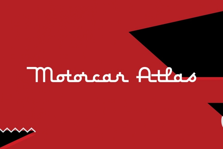 Motorcar Atlas Font Font Download