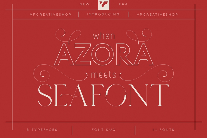 When Azora meets Seafont - font duo Font Download