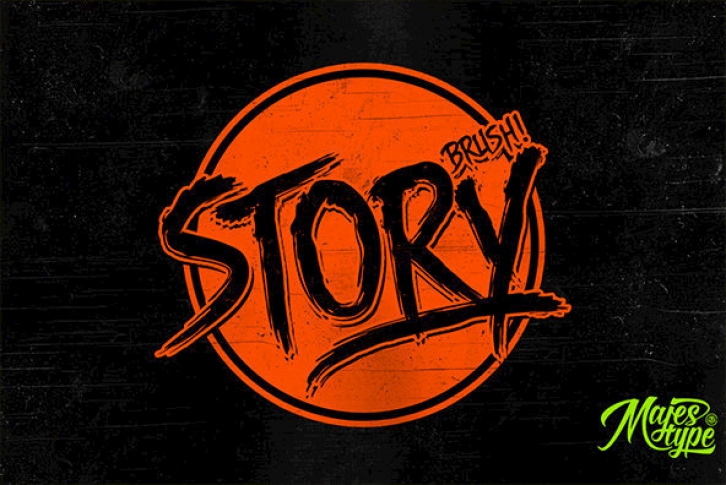 Story Brush Font Font Download