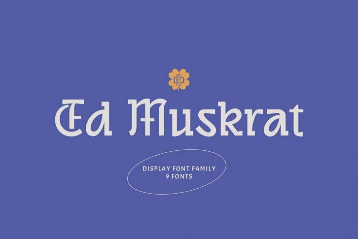 ED Muskrat Font Font Download