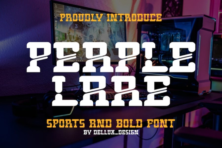 PERPLE LARE Font Download