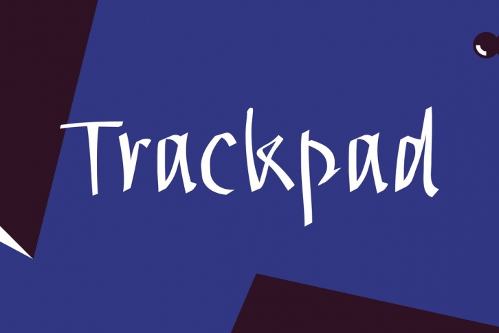 Trackpad Font Font Download