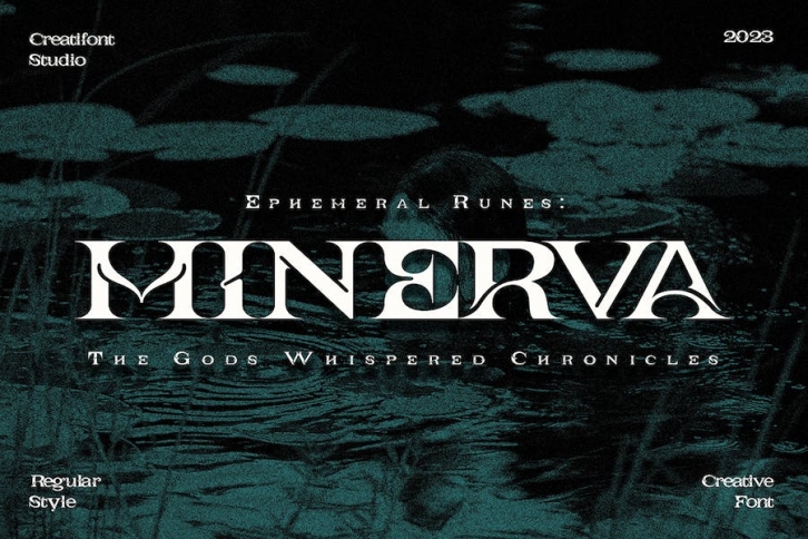 Minerva - Decorative Display Serif Font Download