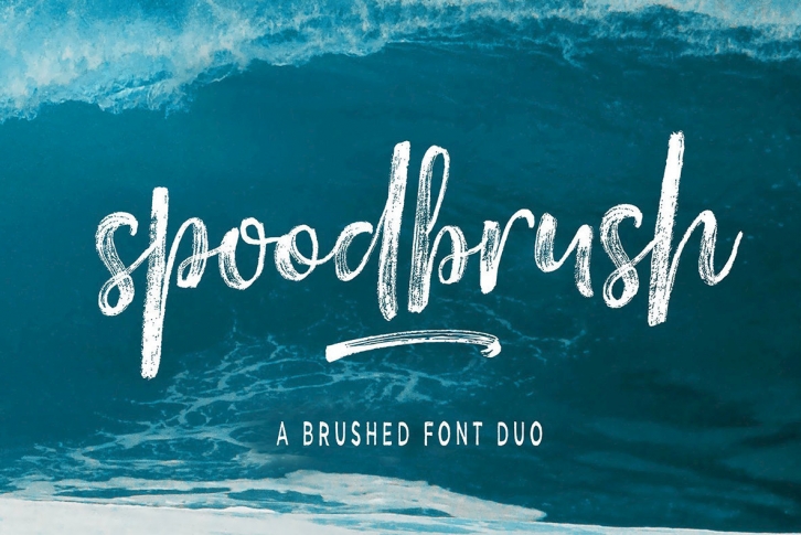 Spoodbrush Font Font Download