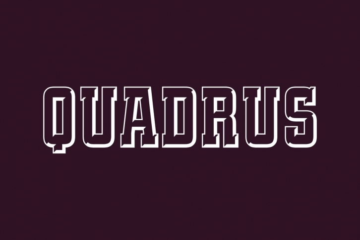 Quadrus Font Font Download