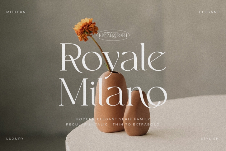 Royale Milano Font Font Download