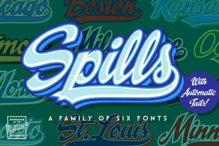 Spills Font Font Download