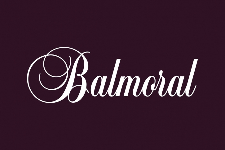 Balmoral Font Font Download