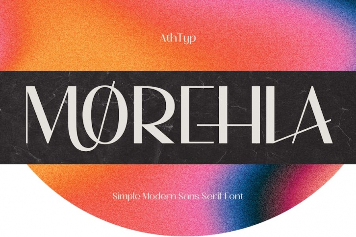 Morehla Simple Modern Sans Serif Font Download