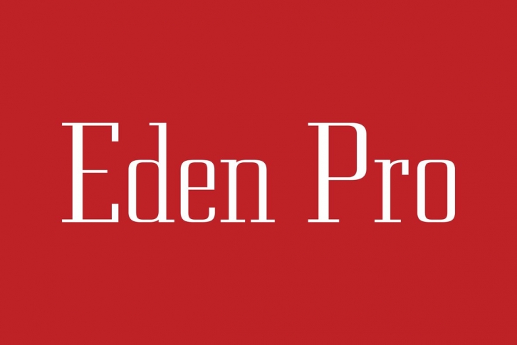 Eden Pro Font Font Download