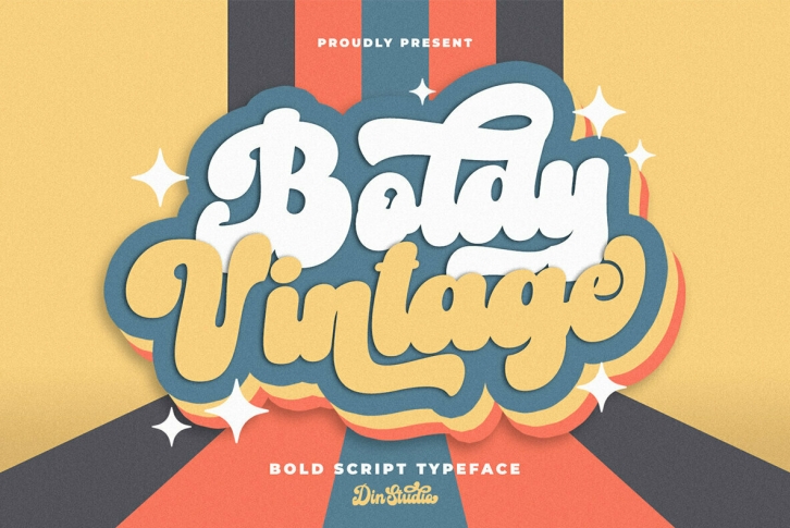 Boldy Vintage Font Font Download