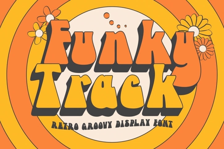 Funky Track Font Font Download