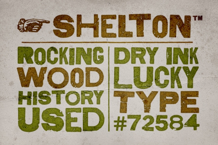 Shelton Font Font Download