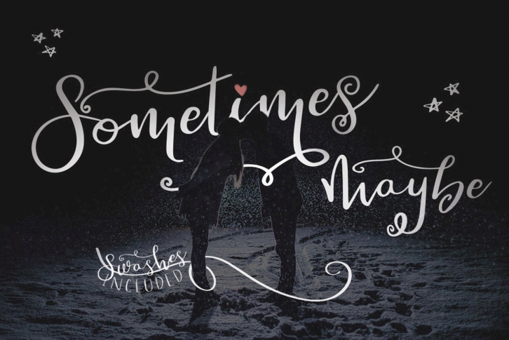 Sometimes Maybe Font Font Download