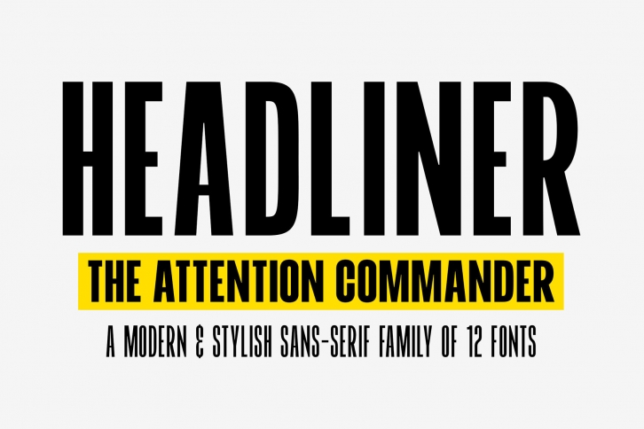 Headliner TC Font Font Download