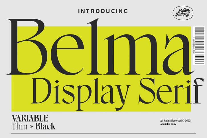 Belma Font Font Download