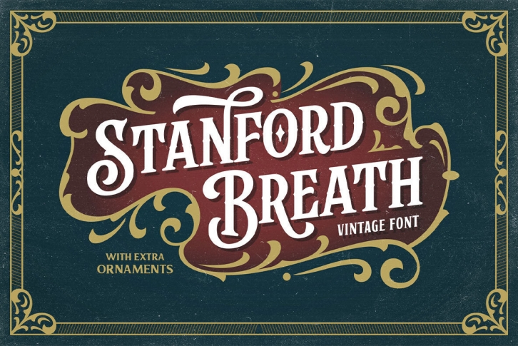 Stanford Breath Font Font Download