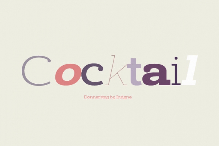 Donnerstag Font Font Download