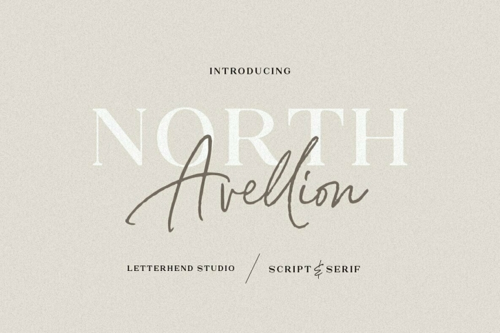 North Avellion Font Font Download