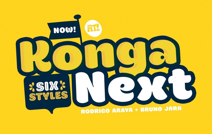 Konga Next Font Font Download