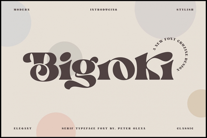 Bigroki Font Font Download