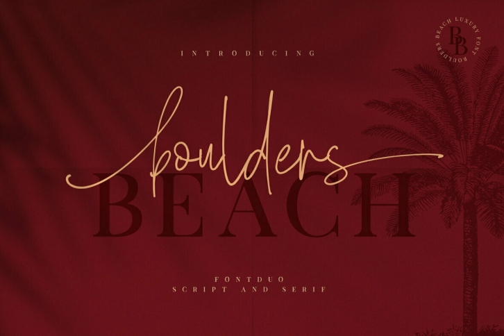 Boulders Beach Duo Font Download