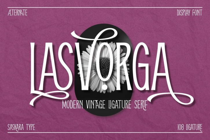 Lasvorga Font Font Download